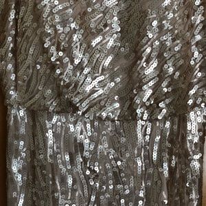 Rose Gold Sequin Dress